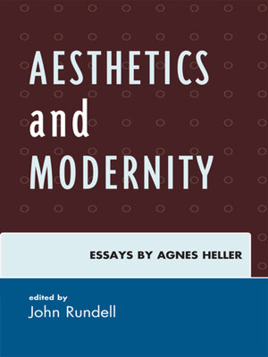 Aesthetics and Modernity - ebook